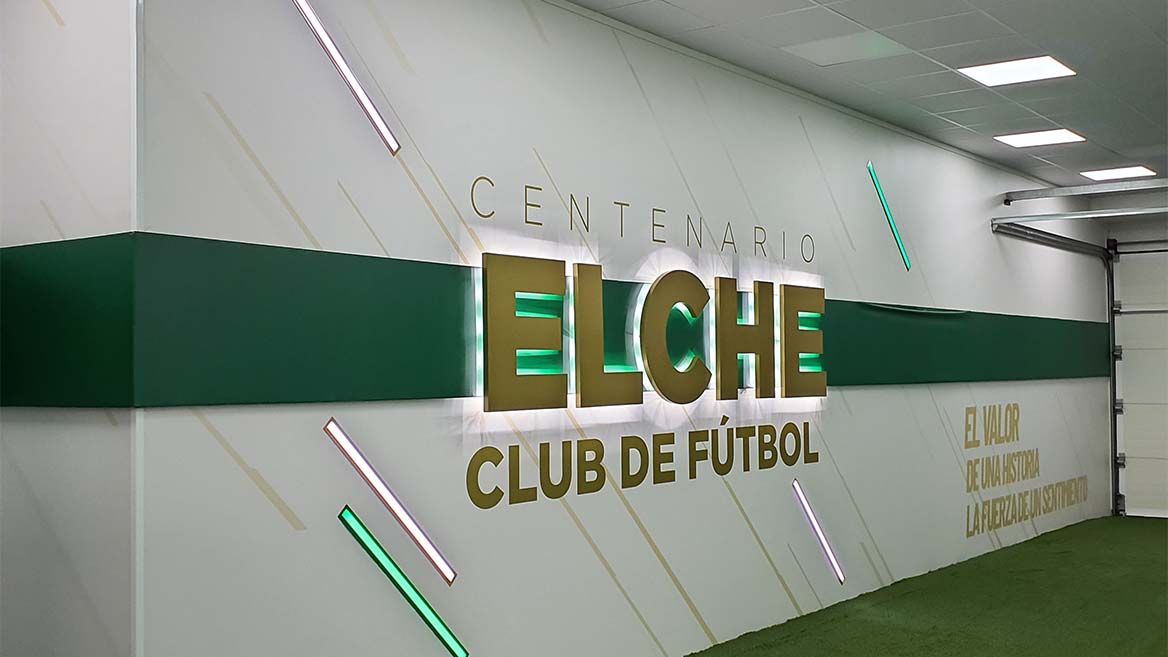 Elche CF Túnel Centenario Elche CF Túnel Centenario